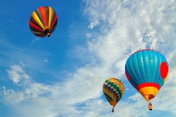 Obraz premium Balloon with blue sky