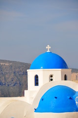 Oia Church domes