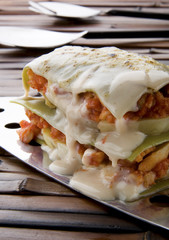 detalle de lasagna