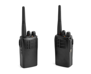Pair of portable radio sets