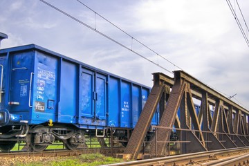Naklejka premium railway