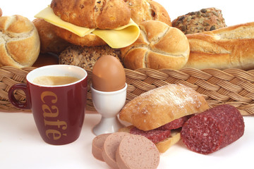 Various bread rolls
