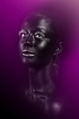 person in the gradient