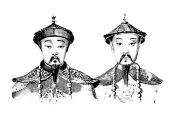 Obraz premium 2 Ancient Chinese - a