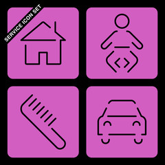 service icon set