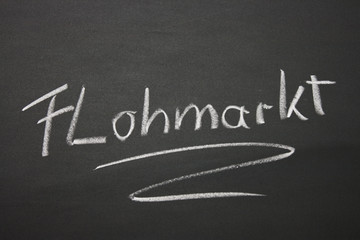 Obraz premium Flohmarkt