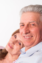 happy elderly couple