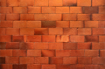 Red brick wall