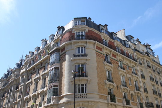 Immeuble du quartier du Luxembourg à Paris