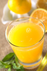 Freshly squeezed orange juice
