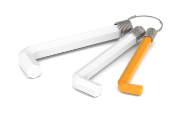 Obraz premium Hex Keys