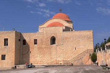 Obraz premium Saint George Monastery or Deir Mar Jirjis