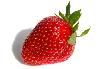 Beautiful ripe strawberry