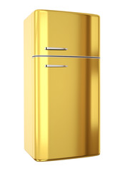 Gold fridge