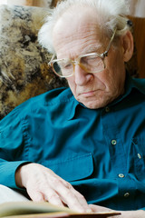 Reading Senior Man