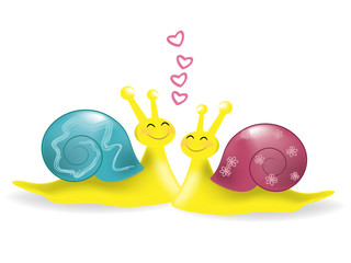 Snail's couple © evgeniya_m