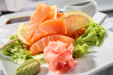 Sushi is popular japanese dish