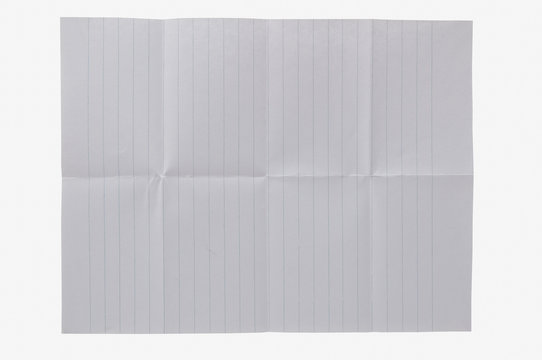 Folded paper