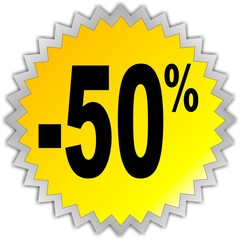 BOUTON -50%