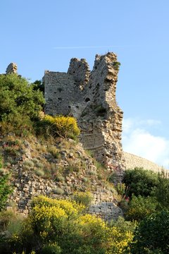 ruines du ch&acirc;teau du castellas