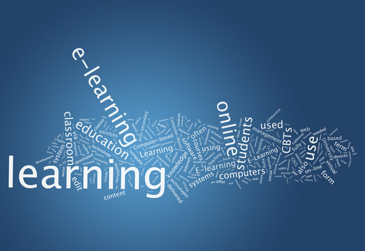 Word Cloud "E-Learning"