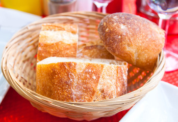 bread in basket