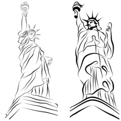 Statue of Liberty Drawings © John Takai
