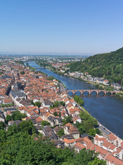 Fototapeta na wymiar Stare Miasto w Heidelbergu