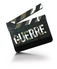Naklejka premium CLAP-GUERRE
