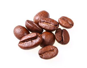 Kaffeebohnen makro
