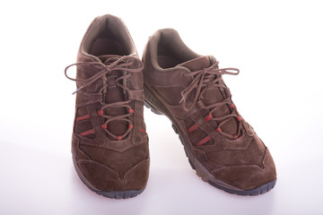Sports footwear,  isolated, on a white background