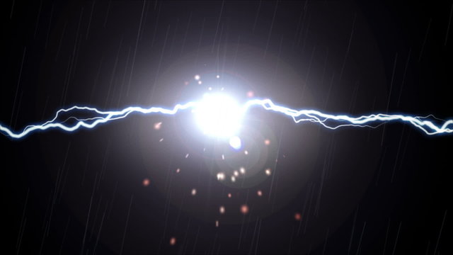 Lightning and Sparks Effect