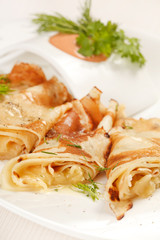 pancakes with cheese