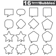 vecteur, bulle de dialogue collection