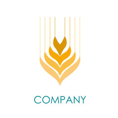 Logo wheat # Vector