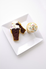 Ice cream cone cupcake