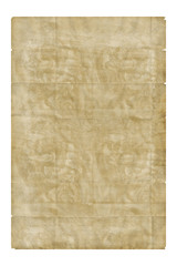 Altes Pergament mit antiken Muster und Schriftresten
