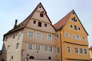 Nördlingen Alte Giebelhäuser