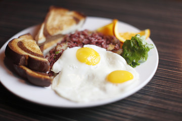 Delicious breakfast