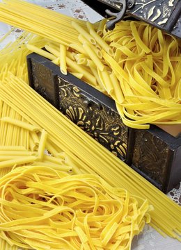 Forziere ricolmo di pasta
