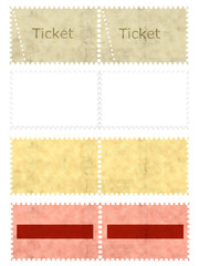 Fototapeta premium Ticket Set