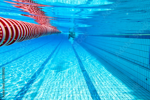 Swimming Lanes In Under Water Pool Swimming Lanes In Under Water Pool