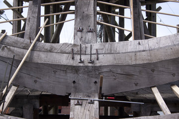 Reconstruction of the Dutch line  ship De Zeven Provinciën