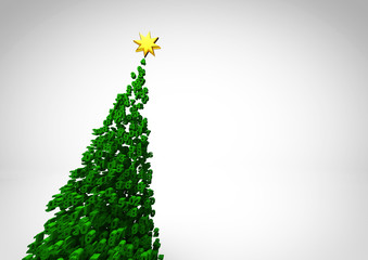 Counting down to christmas green