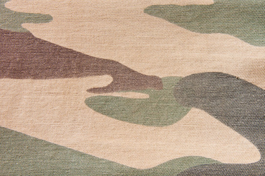 Texture of soldier cloth background, Camouflage pattern