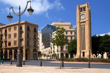 Fototapeta premium Libańska Izba Mówców w Bejrucie