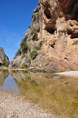 Felsen in Sa Colobra