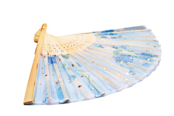 Blue fan