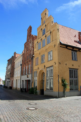 Fototapeta na wymiar Lübeck Aegidienviertel