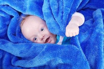Baby Gesicht Porträt zugedeckt Porträt